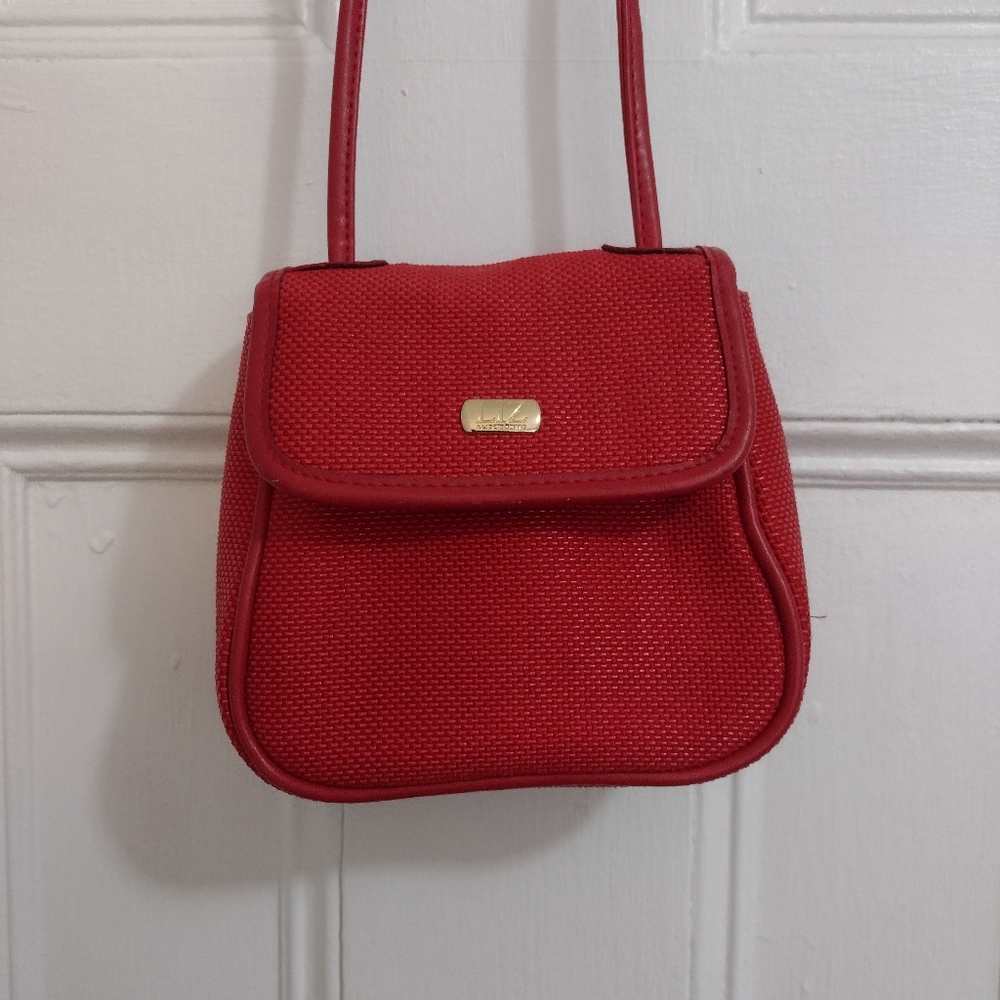 Liz Claiborne mini red bag